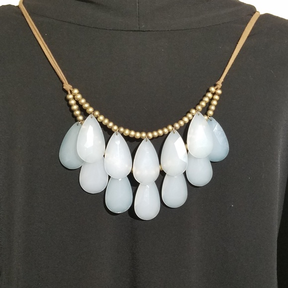Jewelry - Statement necklace aquamarine